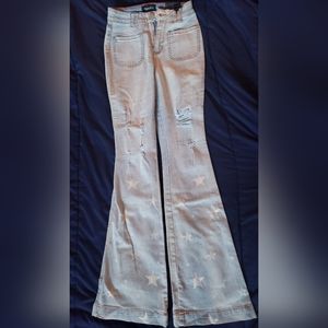 Size 5 Star flare jeans